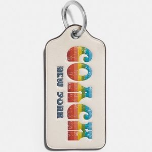 COACH HANGTAG KEY RING